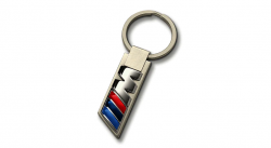 80 27 2 454 759 Hochwertiger Schlüsselanhänger mit prägnantem, farbigem BMW M Logo